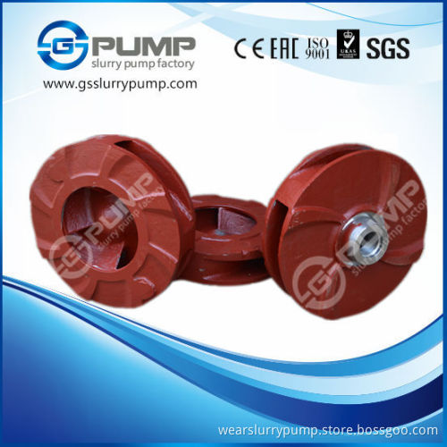 Elastomer or high chrome alloy spare parts of centrifugal pump